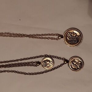 Your Choice or 1: NWT Double Coin or Single Coin Patricia Nash Necklace